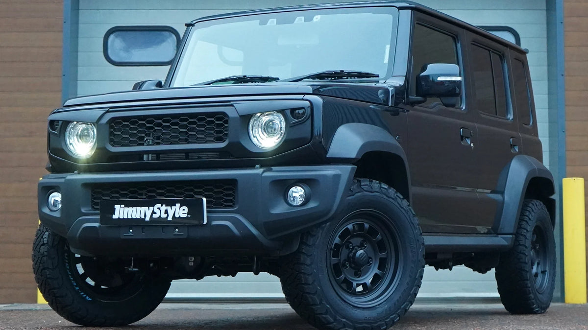 SUZUKI JIMNY (2023+) 5-DOOR BLACK HIGH PEAK J-01 WHEELS