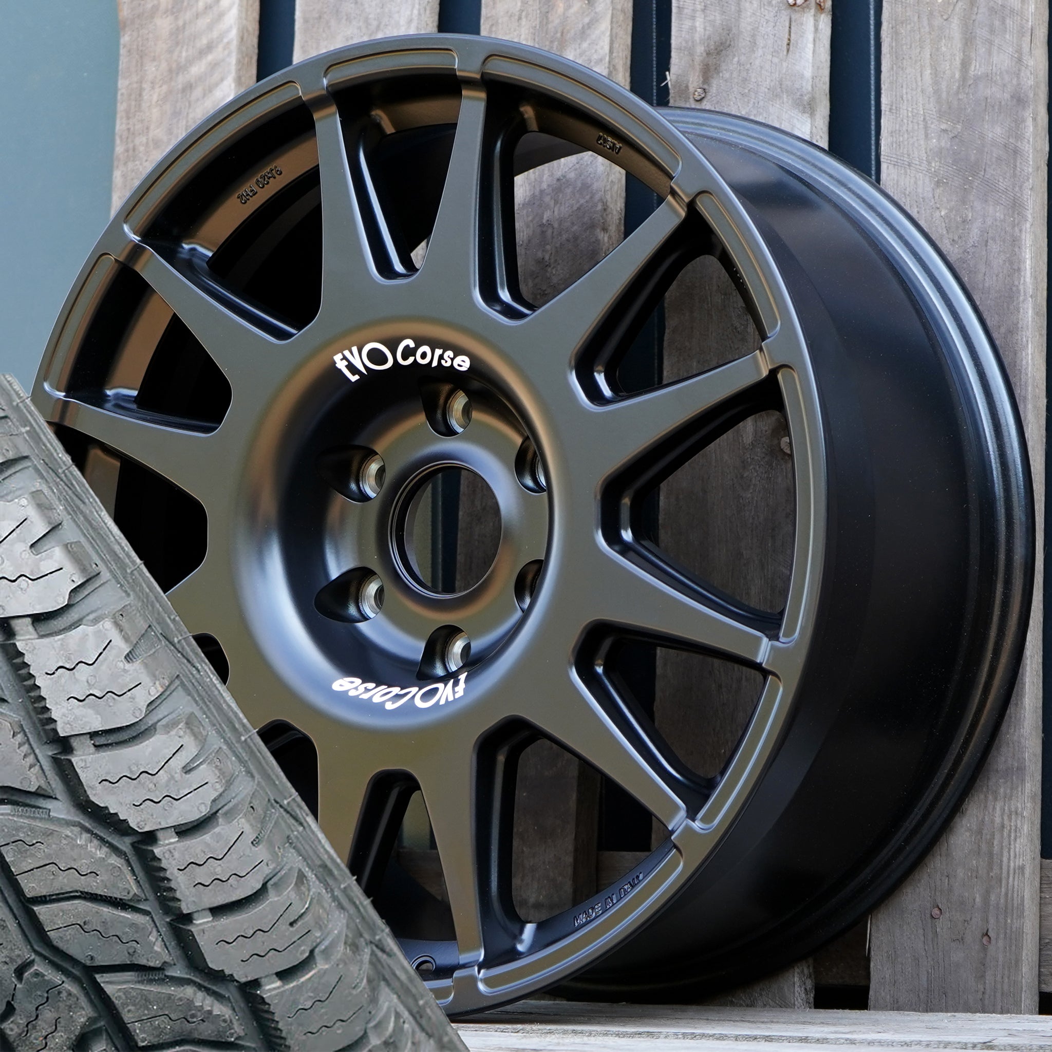 EVO Corse DakarZero 20" Wheel & Tyre Package for Ford Ranger Raptor (2022+)