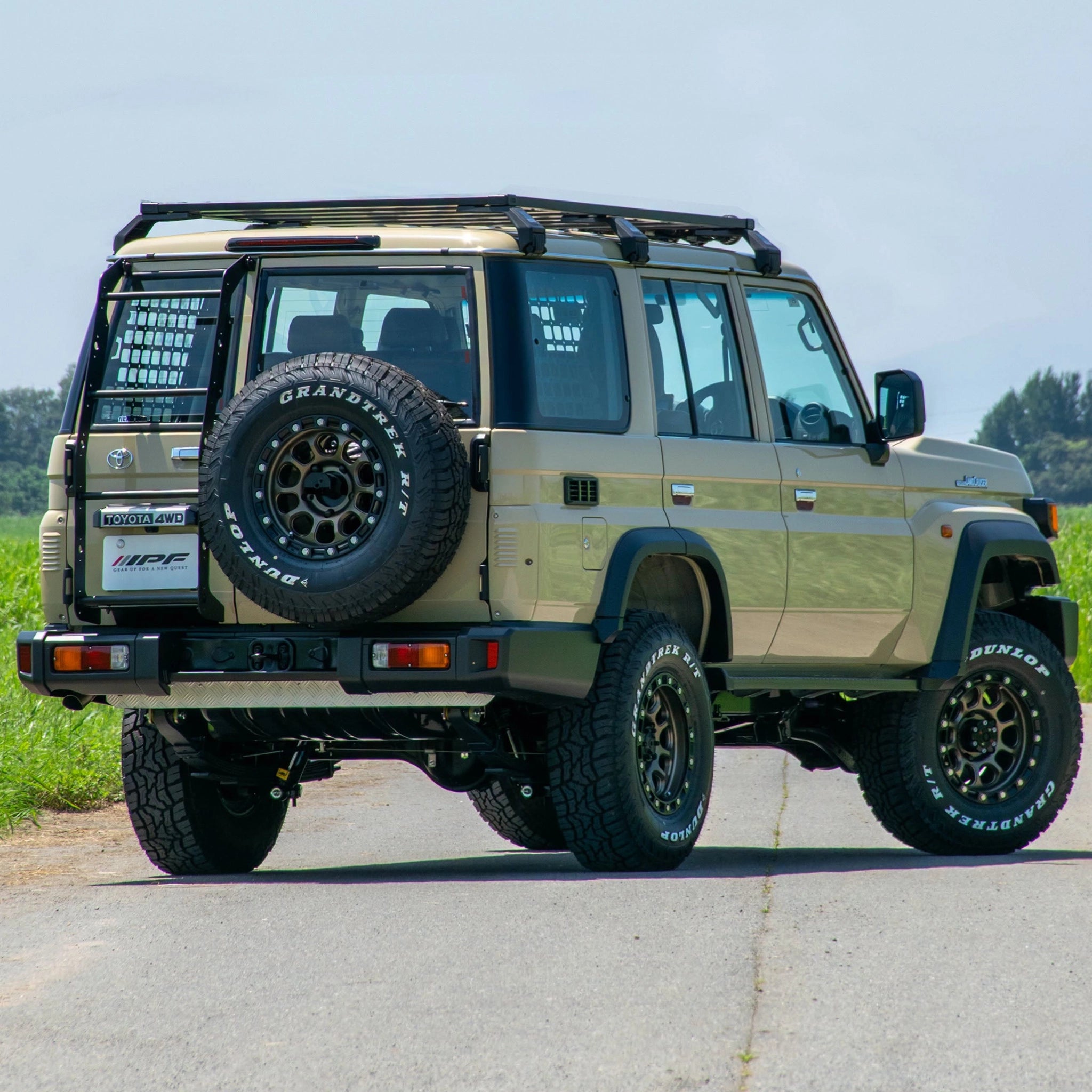 IPF EXP Roof Rack Type B for Toyota Land Cruiser 76 (1999+)