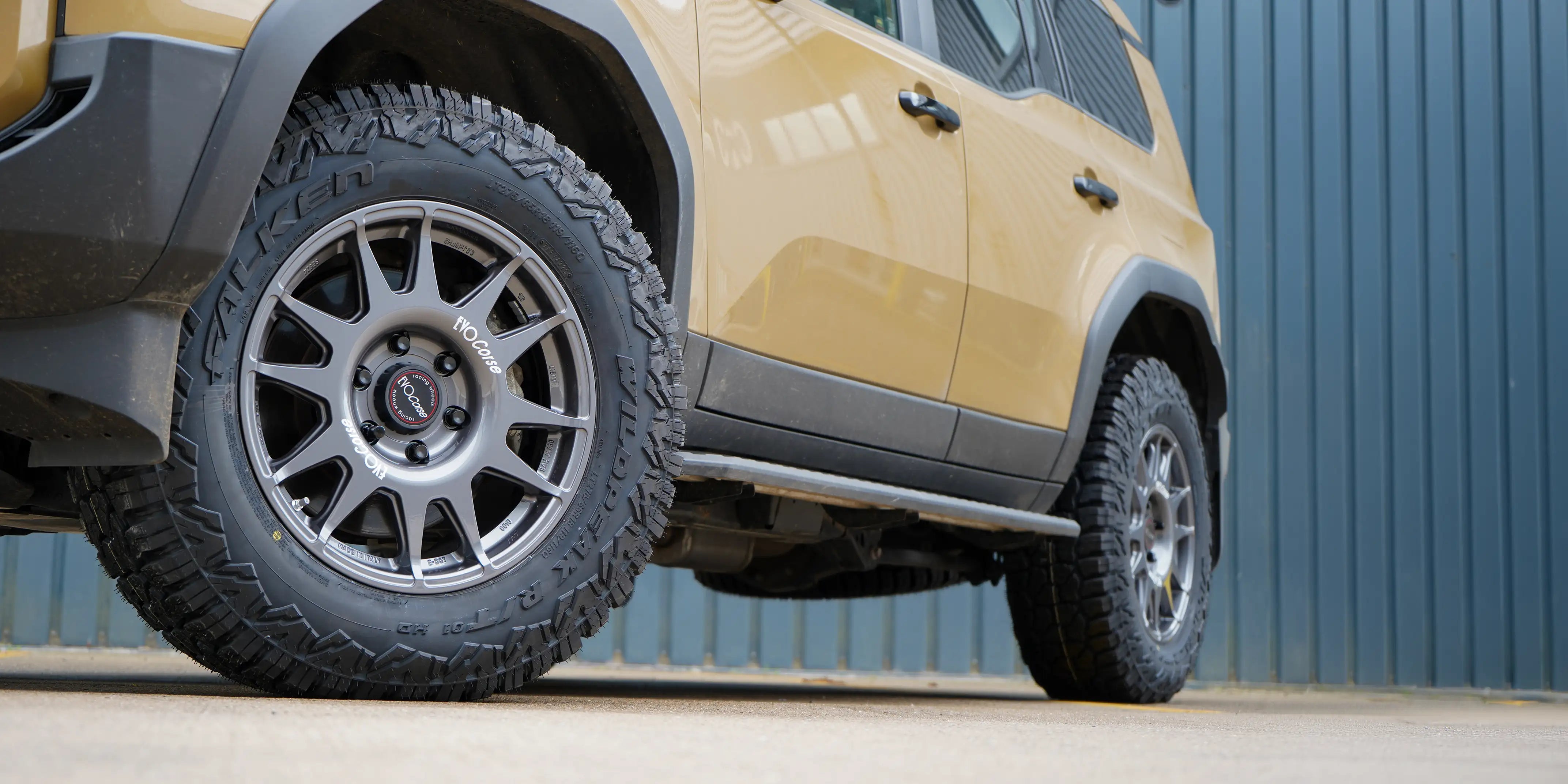 Land Cruiser 250 Wheels and Tyres EvoCorse Dakarzero