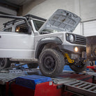 Jimny dyno test Pipercross air intake for suzuki jimny horsepower HBP gains