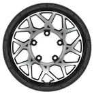 Magpie M-01 16" Wheels for Suzuki Jimny - Silver Machined Face with Black Rim